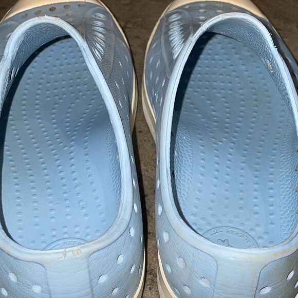 Native Shoe Blue Jefferson Waterproof Sneaker Shoes Unisex Kids Size C13 - Picture 5 of 10